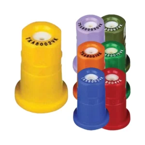 Cores das pontas de pulverização